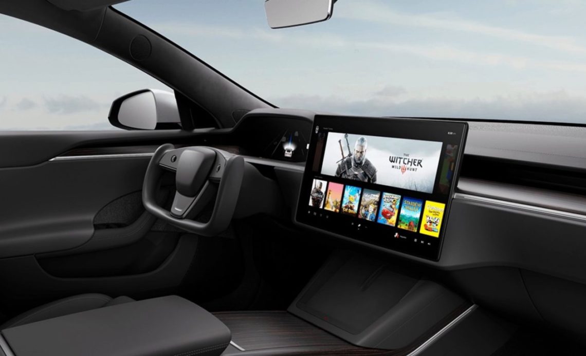 Tesla unveils new Model S with new interior, crazy ...