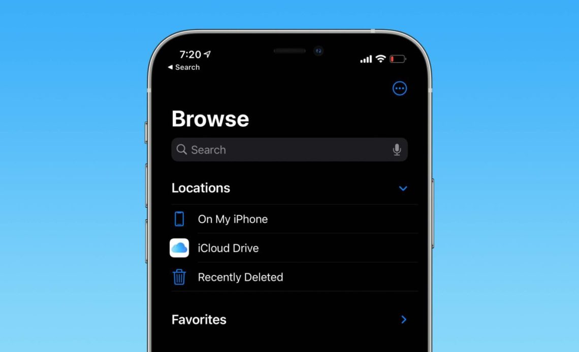 iPhone: How to scan directly to iCloud Drive or local storage - Top