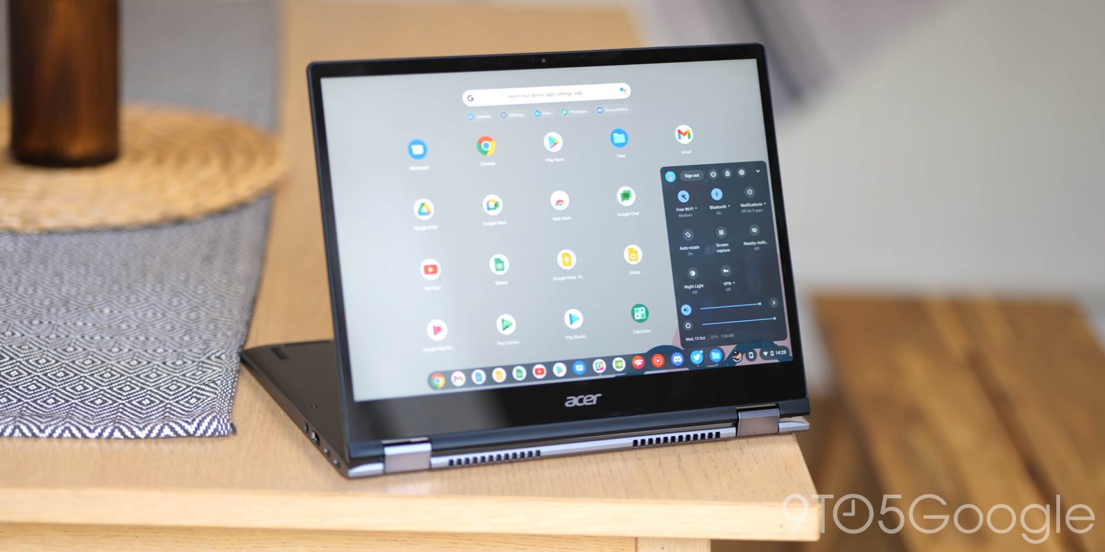 Chrome OS will soon let you set your wallpaper from Google Photos