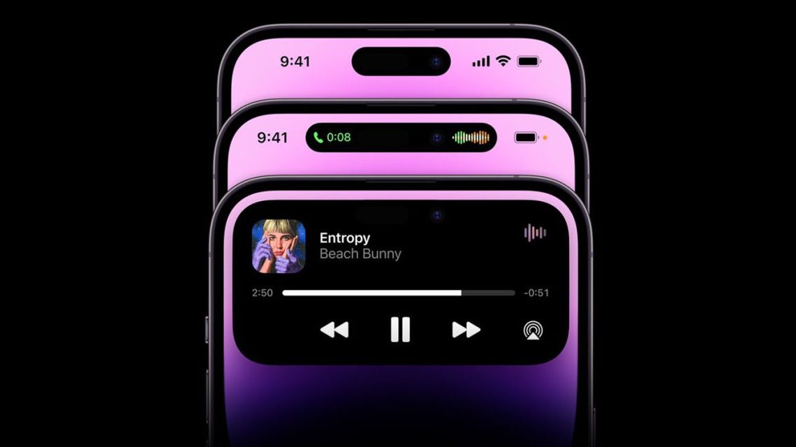 iPhone 14 Pro display