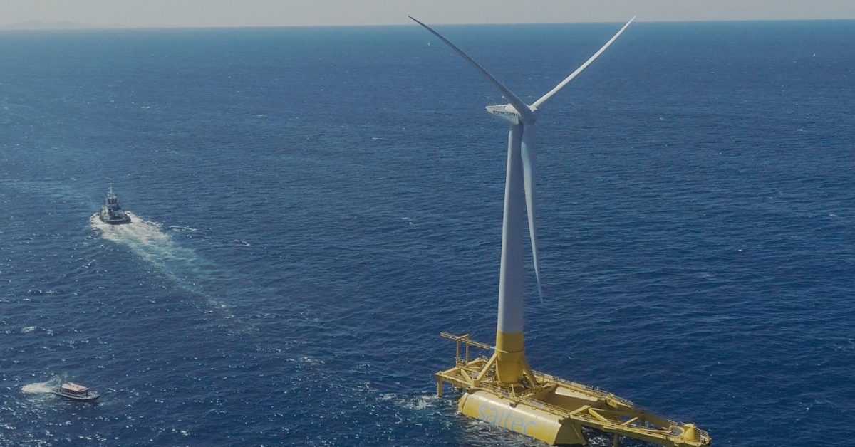 Spain's first-ever floating offshore wind turbine just came online ...