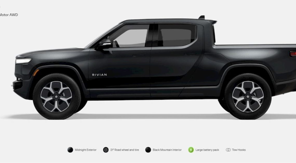 Rivian Dual-Motor Large Pack R1Ts hit the R1 Shop with road trip range